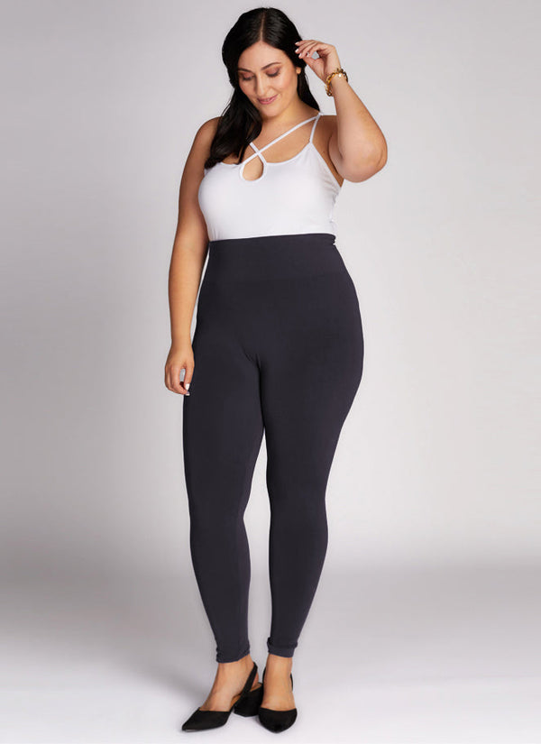 Bamboo Plus Size High Waisted Leggings