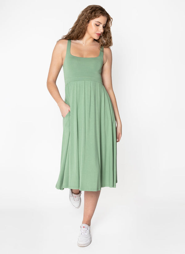 Bamboo C/S Maxi Dress