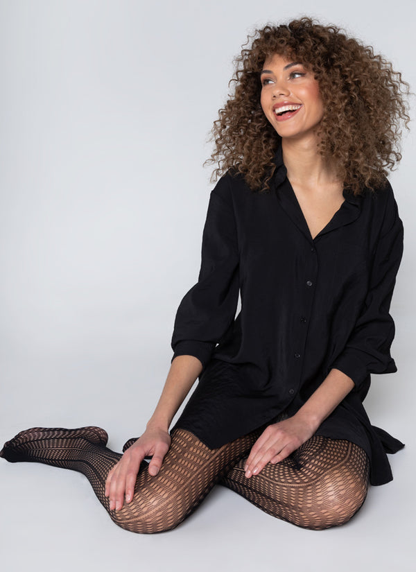 Mesh Striped Tights
