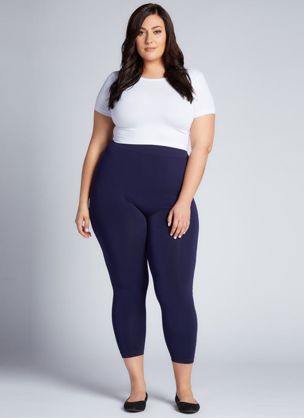 Bamboo Plus Size 3/4 Legging
