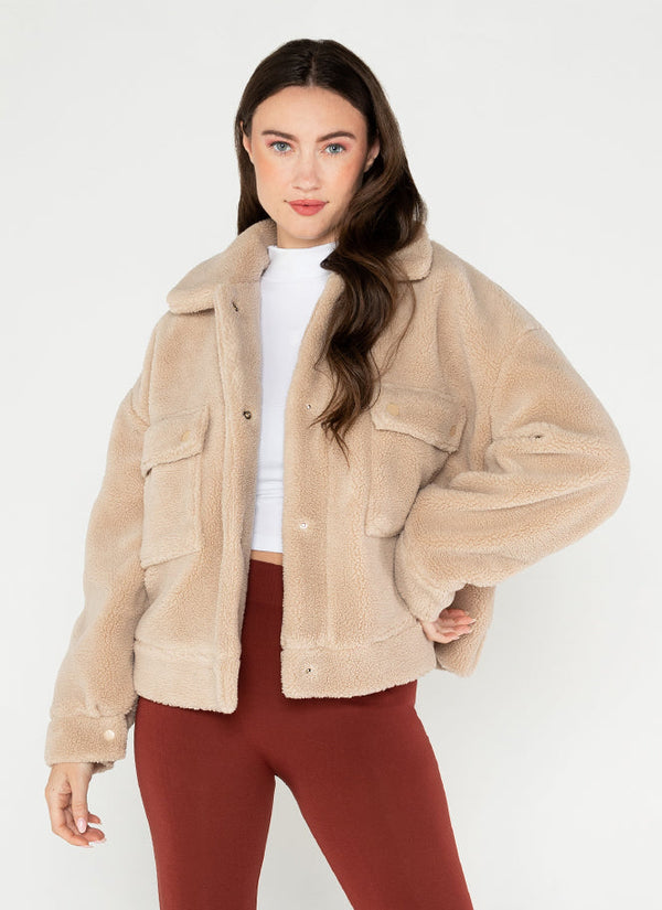 Sherpa Crop Jacket