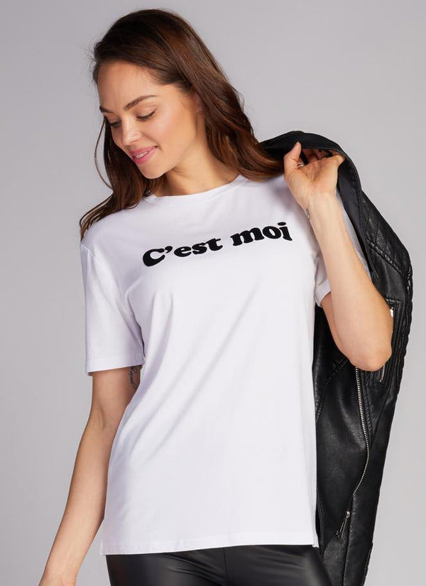Bamboo C'est Moi Logo T Shirt